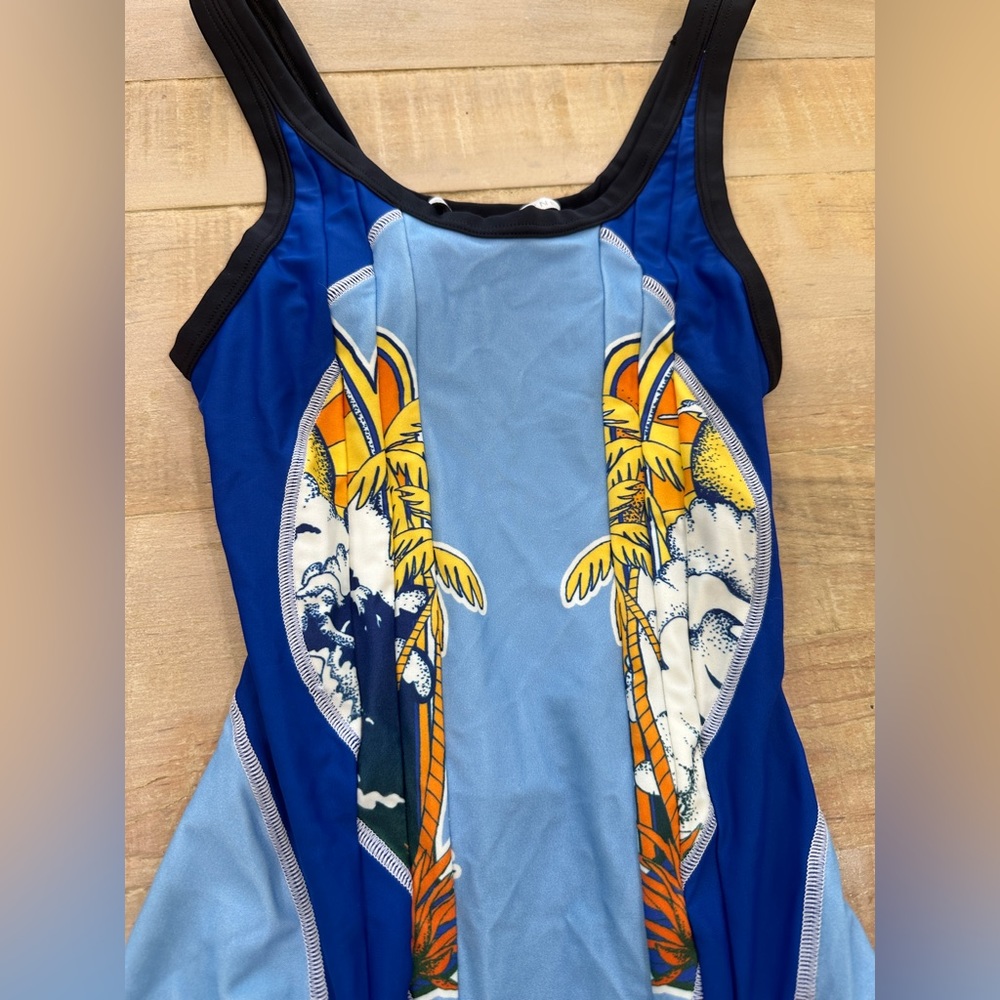 Stella McCartney Palm Trees one Piece Swimsuit - Picture 4 of 12